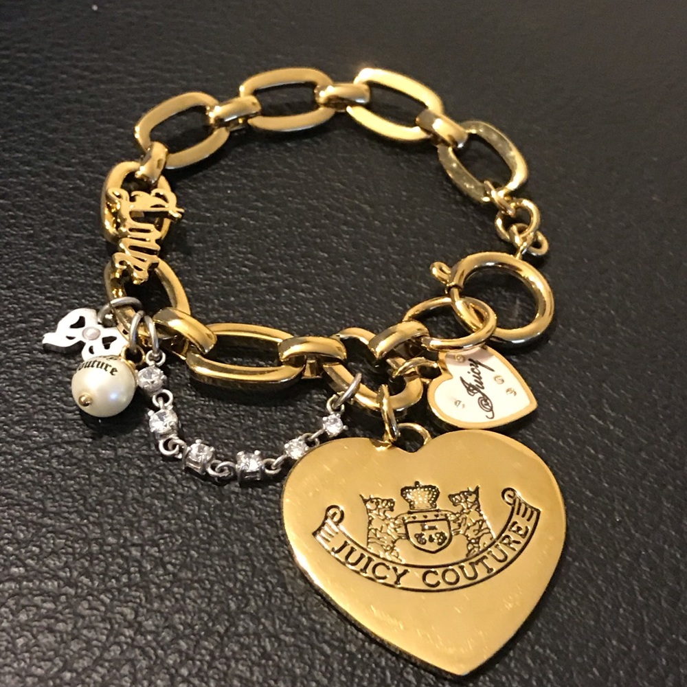 Juicy Couture Gold Logo Bracelet